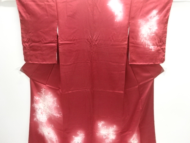 JAPANESE KIMONO / HOMONGI / UNUSED / FLOWER